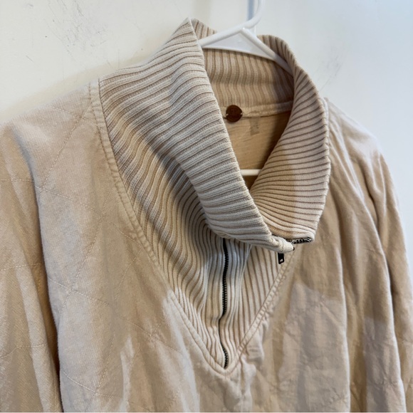 FREE PEOPLE | quilted turtleneck pullover sweater - Picture 7 of 10